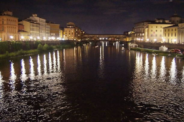 istock The arno river at night in Florence 872312348