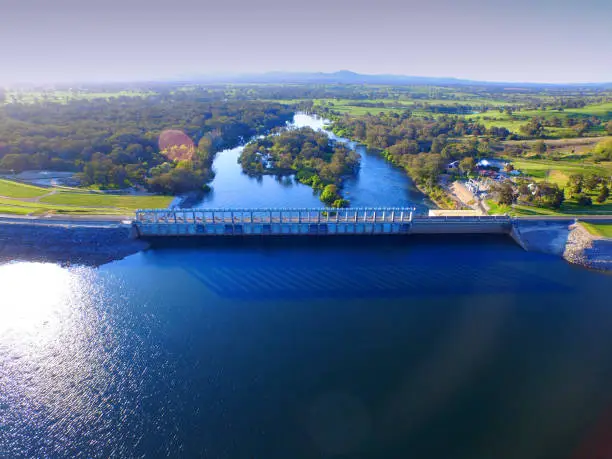 Photo of Aerial View of Hume Weir