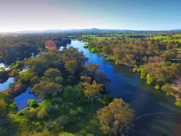 Aerial View of Hume Weir