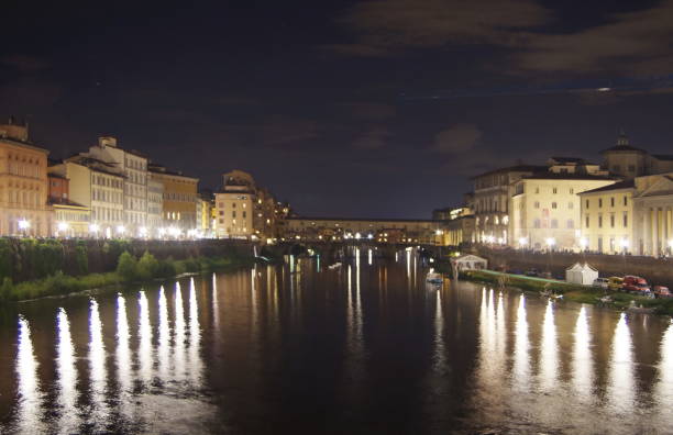 istock The arno river at night in Florence 872316448
