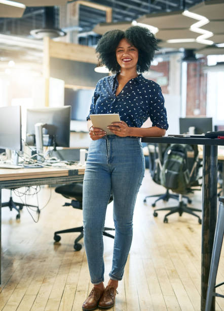 istock She loves how technology helps her stay organized 872323834