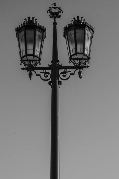 istock Gothic style street lamp in the Trade Square. 872324414