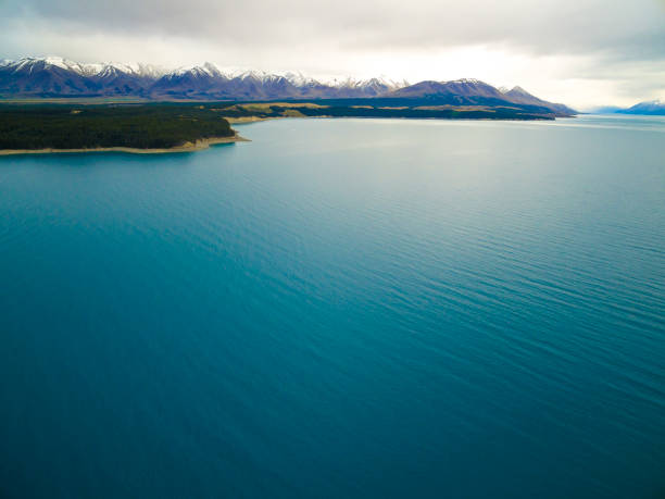 istock Lake Pukaki Aerial View 872325080