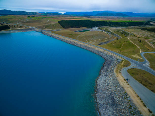 istock Lake Pukaki Aerial View 872325286