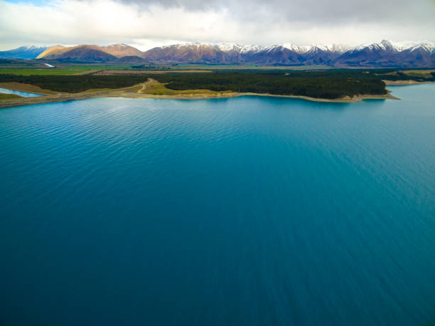 istock Lake Pukaki Aerial View 872328180