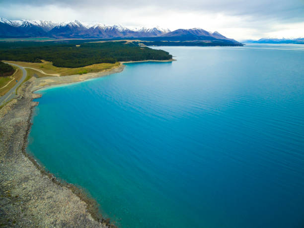 istock Lake Pukaki Aerial View 872330010