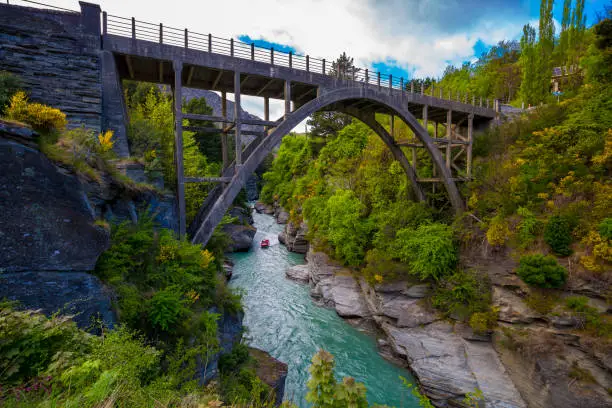 Edith Cavell Bridge, Queenstown / New Zealand