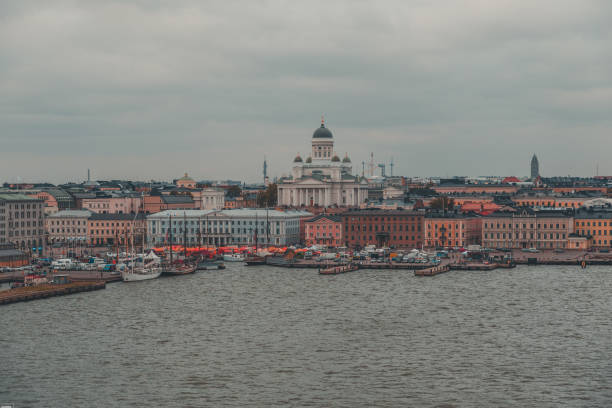 istock Helsinki from Sea at Autumn 872352044