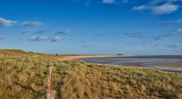 istock Exposed mud flats in the Wadden Sea 872352310