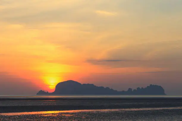 Andaman sea in Thailand