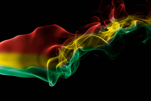 istock Bolivia national smoke flag 872358036