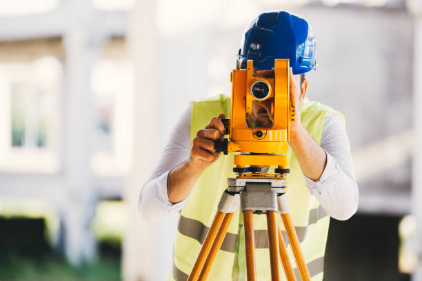 istock Picture of construction engineer working on building site 872374060