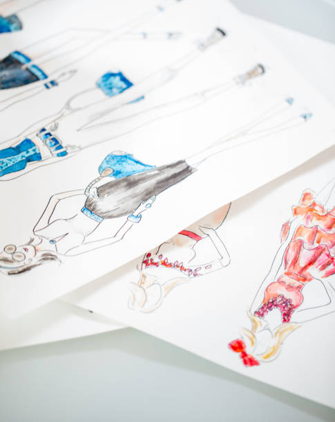 istock Fashion Design Sketches 872378162