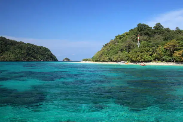 Andaman sea in Thailand