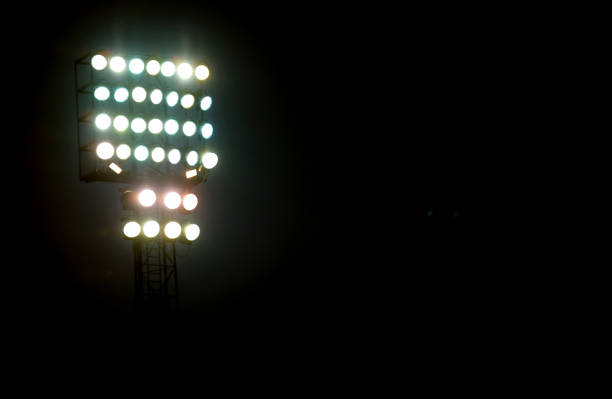 istock lights of a lighthouse tower during a live concert event 872378502