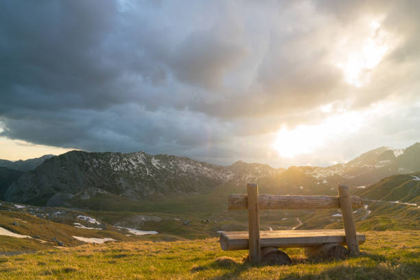 istock Montenegro, national park Durmitor, sunset in mountains 872379278