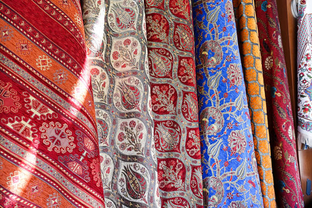 istock Colorful Turkish style scarf 872385594