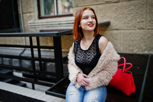 istock Red haired girl 872404926