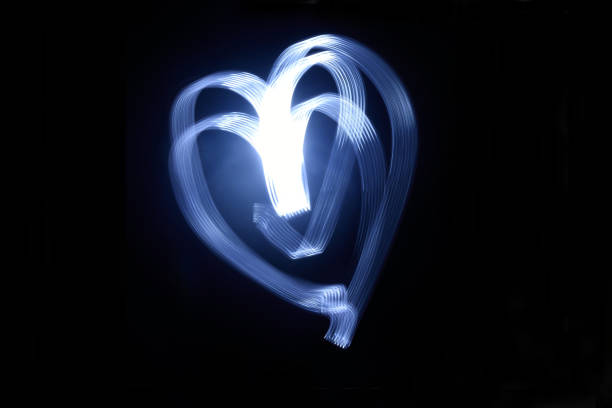 istock Long exposure of a heart stroke 872418214