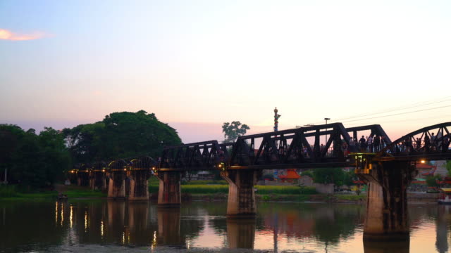 River Kwai Bridge at Kanchaburi in Thailand