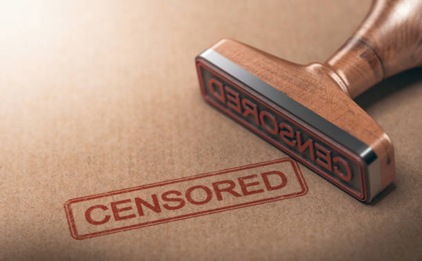 istock Censored Information, Censorship and Freedom of Speech 872445862