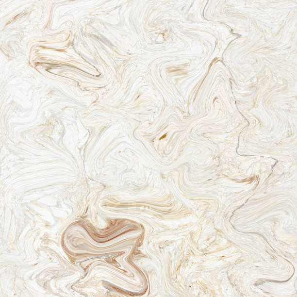 istock Creative background with abstract acrylic painted waves. Beautiful marble texture. 872457700