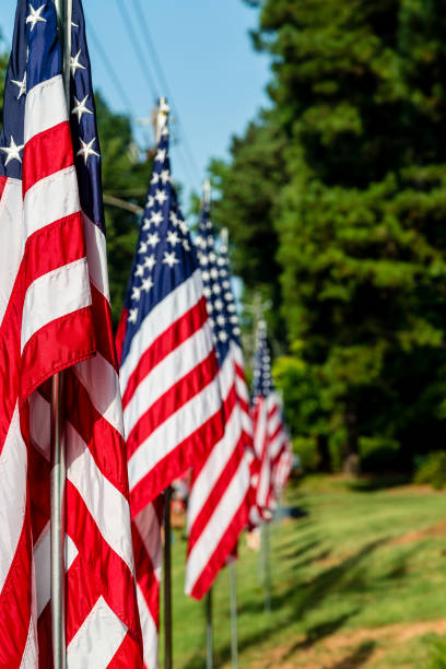 istock Flags on Fourth of July 872463706