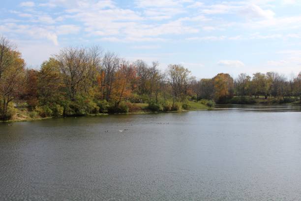 istock Lake on a Autumn Day 872468926