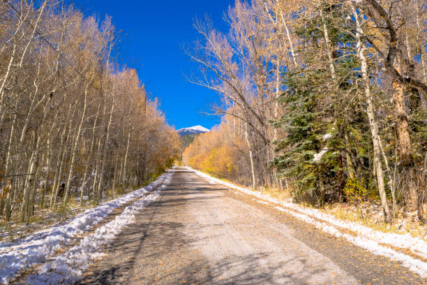istock Maysville Colorado Snow in Fall 872469770