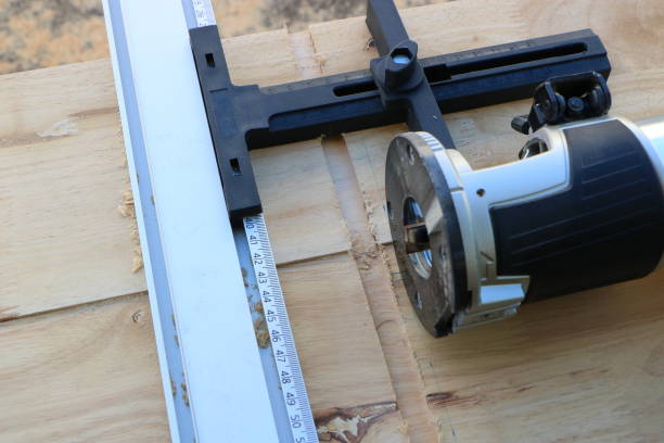 istock Dado cutting; Making a groove on wood 872479308