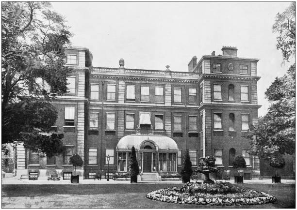 Antique photograph of London: Marlborough House