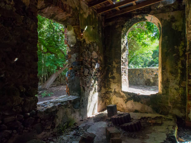 istock Reef Bay Sugar Mill Ruins, St. John, Virgin Islands, Interior 872490444