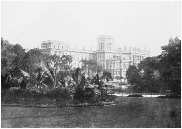 istock Antique photograph of London: Foreign Office 872495158