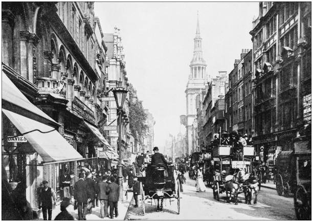 istock Antique photograph of London: Cheapside 872495838
