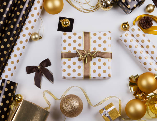 istock christmas gifts on white background 872497578