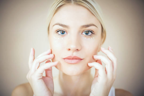 istock Young woman with clean, fresh skin. Space for copy. 872501804