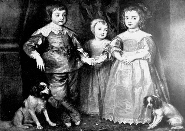 istock The kids of Charles I from England 872501886