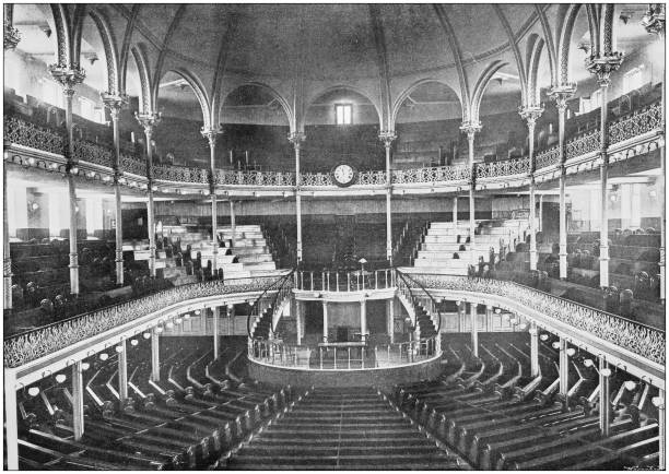 istock Antique photograph of London: Spurgeon's Tabernacle 872506314