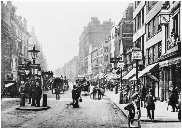 istock Antique photograph of London: Holborn 872506880