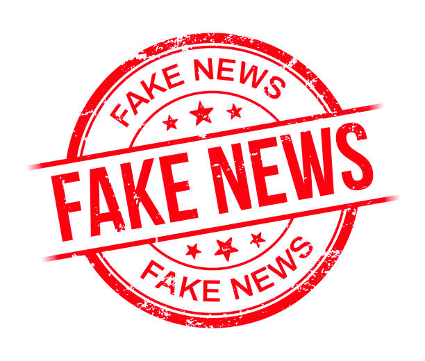 Fake News Fake news stamp. fake news stock illustrations