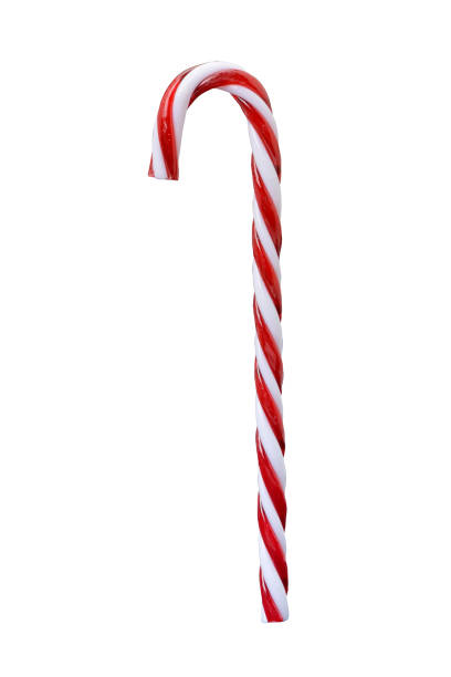istock Christmas ornament, red and white cane 872508832