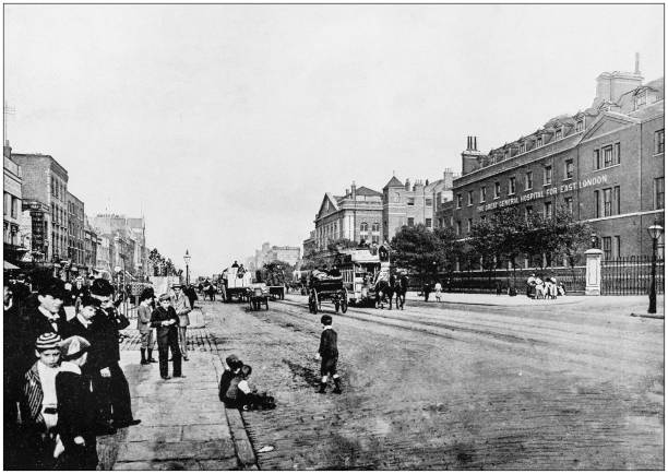 istock Antique photograph of London: Whitechapel Road 872514488