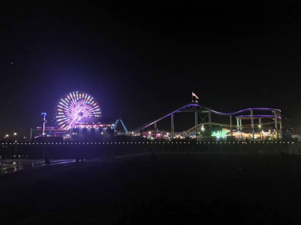 istock Santa Monica Pier at Night 872514842