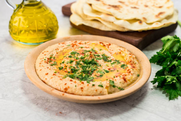 istock Homemade Creamy Hummus 872557892