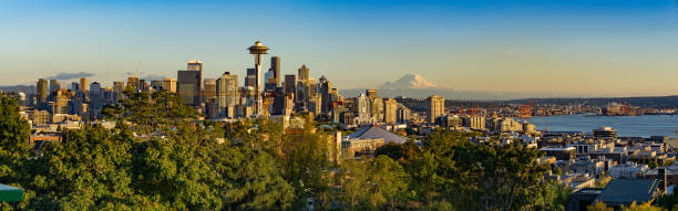 istock A Panorama of Downtown Seattle at Sunset 872573042