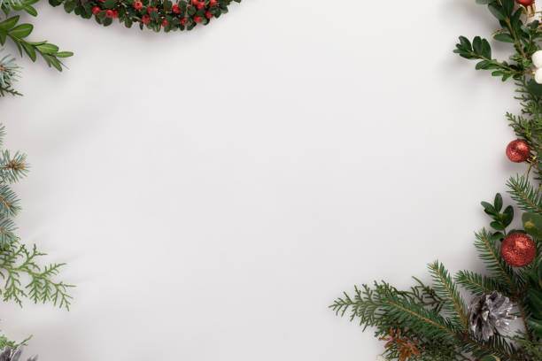 istock christmas frame made of fir branches 872579878