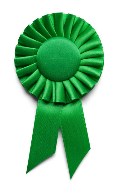 istock Green Award Ribbon 872582346