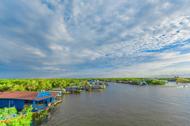 Chong Kneas Floating Village, Siem Reap, Cambodia
