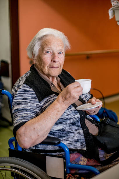 istock Senior Woman Drinking Morning Coffee 872587024