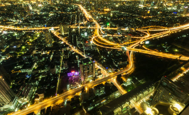 istock Panorama of Bangkok at Night 872594252